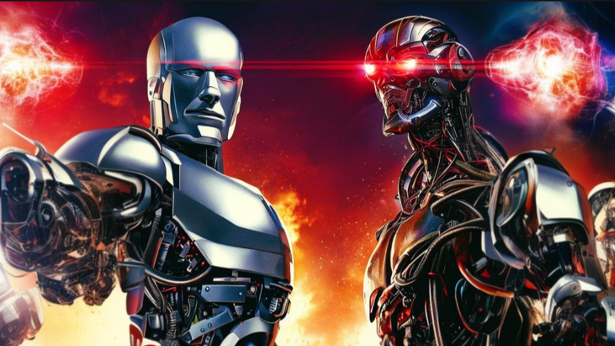 Le pedí a Chatgpt que cree una historia en la que Skynet y Ultron unen ...